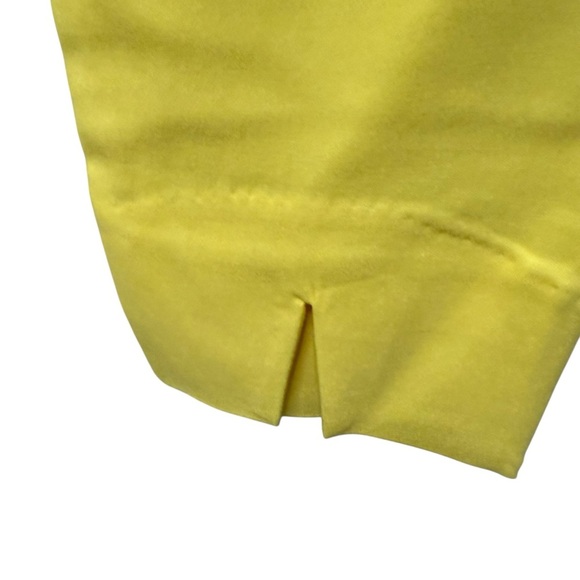 Jean-Pierre Klifa | Lemon Yellow Skinny Stretch High Rise Jackie Pants | Sz M - Picture 4 of 7